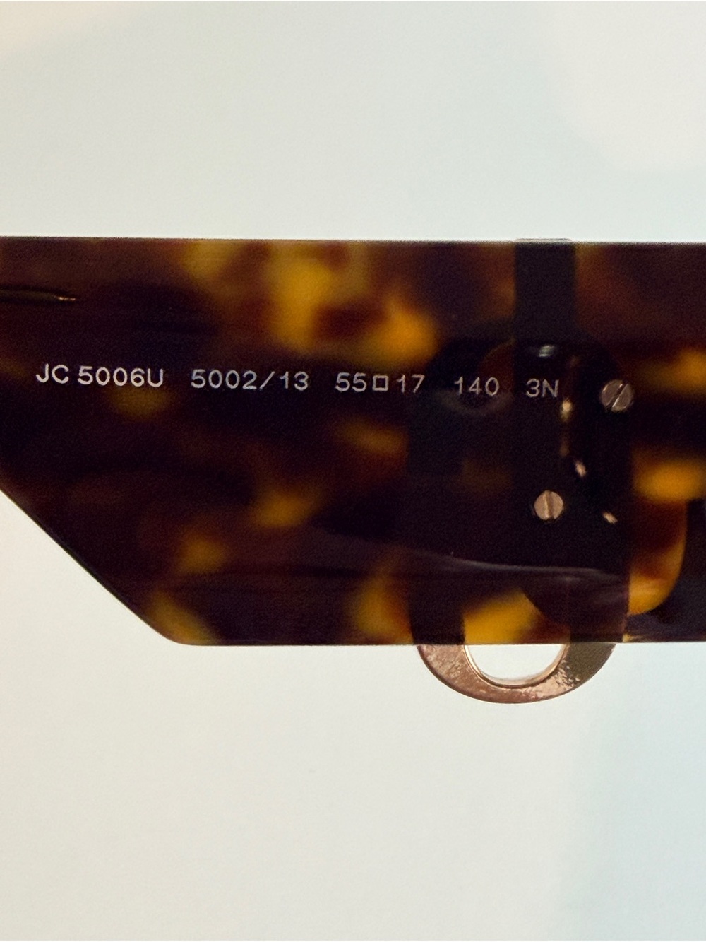 Jimmy Choo Tortoiseshell Square Sunglasses with Brown Gradient Lenses- New - Picture 6 of 6